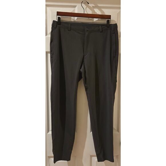Mack Weldon Pants Mens Radius Flex Jogger Grey Stretch Waist and Ankles Large - Picture 2 of 8